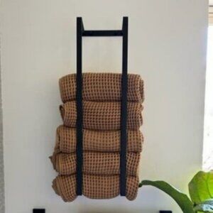 Bathroom Wall Towel Rack, Bathroom Organization, Bath Towel Holder
